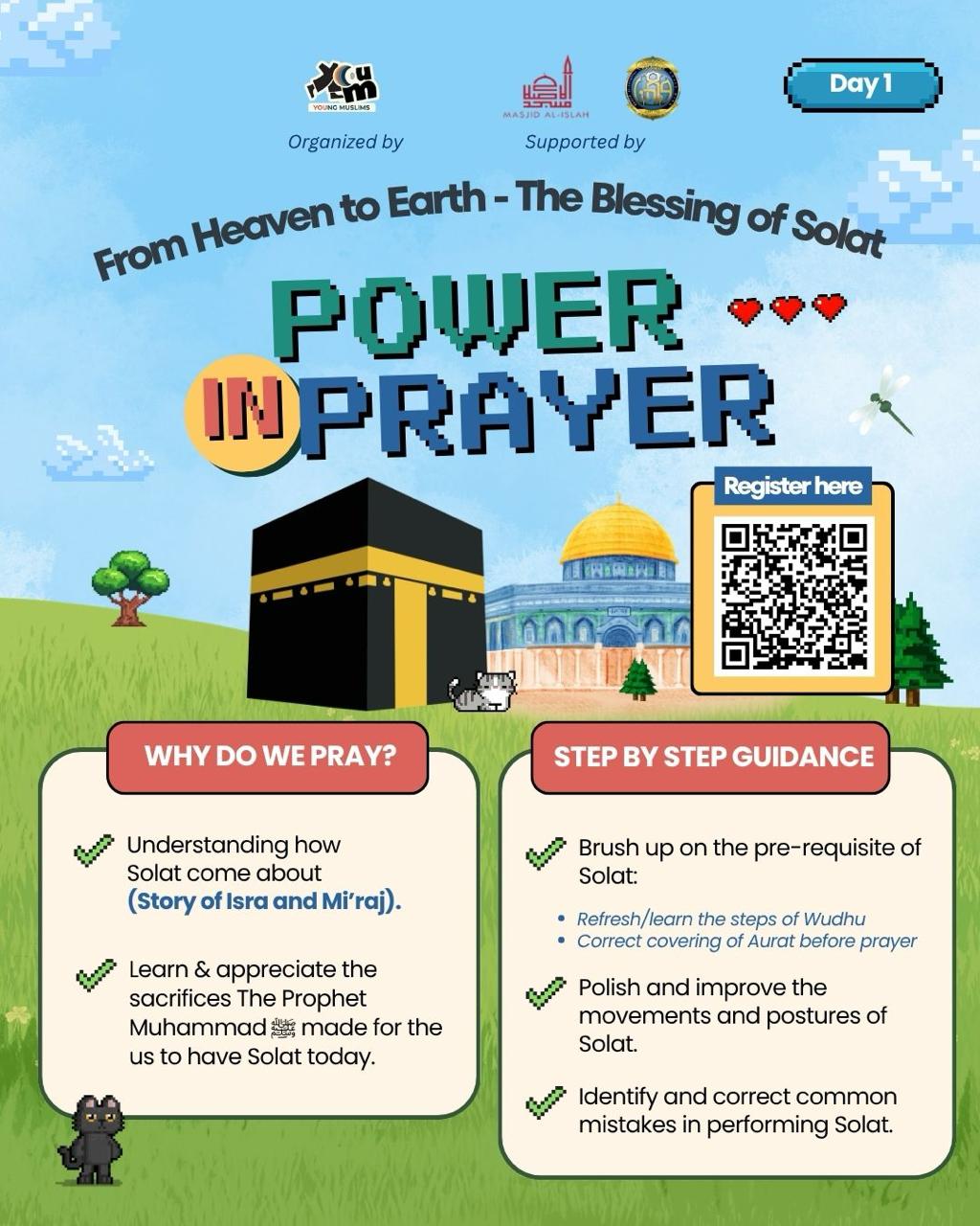 Power in Prayer is Back! — June School Holiday Solat Program for Young Muslims
