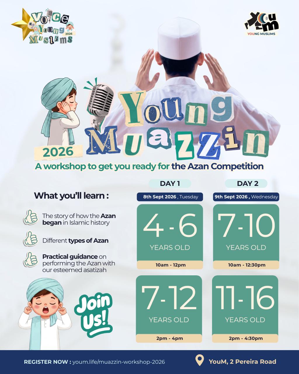 Voice of Young Muslims - Muazzin Workshop 2026